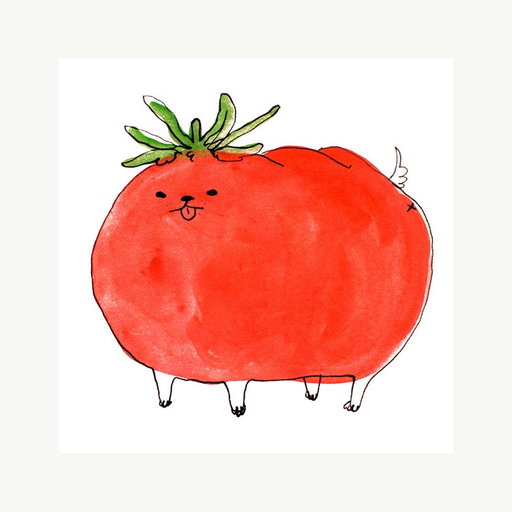 Print - "Tomato Dog"