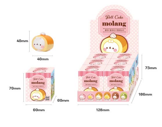 Molang Roll Cake Blind Box