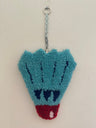 Shuttlecock Mug Rug Coaster | Kansas City Icon | Tufted Wall Hanging | Handmade Fruit Accent Rug (Copy)