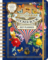 Antiquarian Sticker Book 2027 Monthly/Weekly Planner Calendar by Macmillan  Children's Books