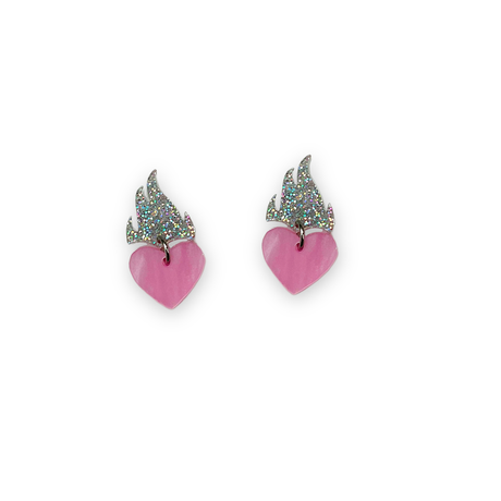 Heart Burn Earrings