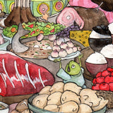 The Spirit Feast - 8x10" and 11x14" print