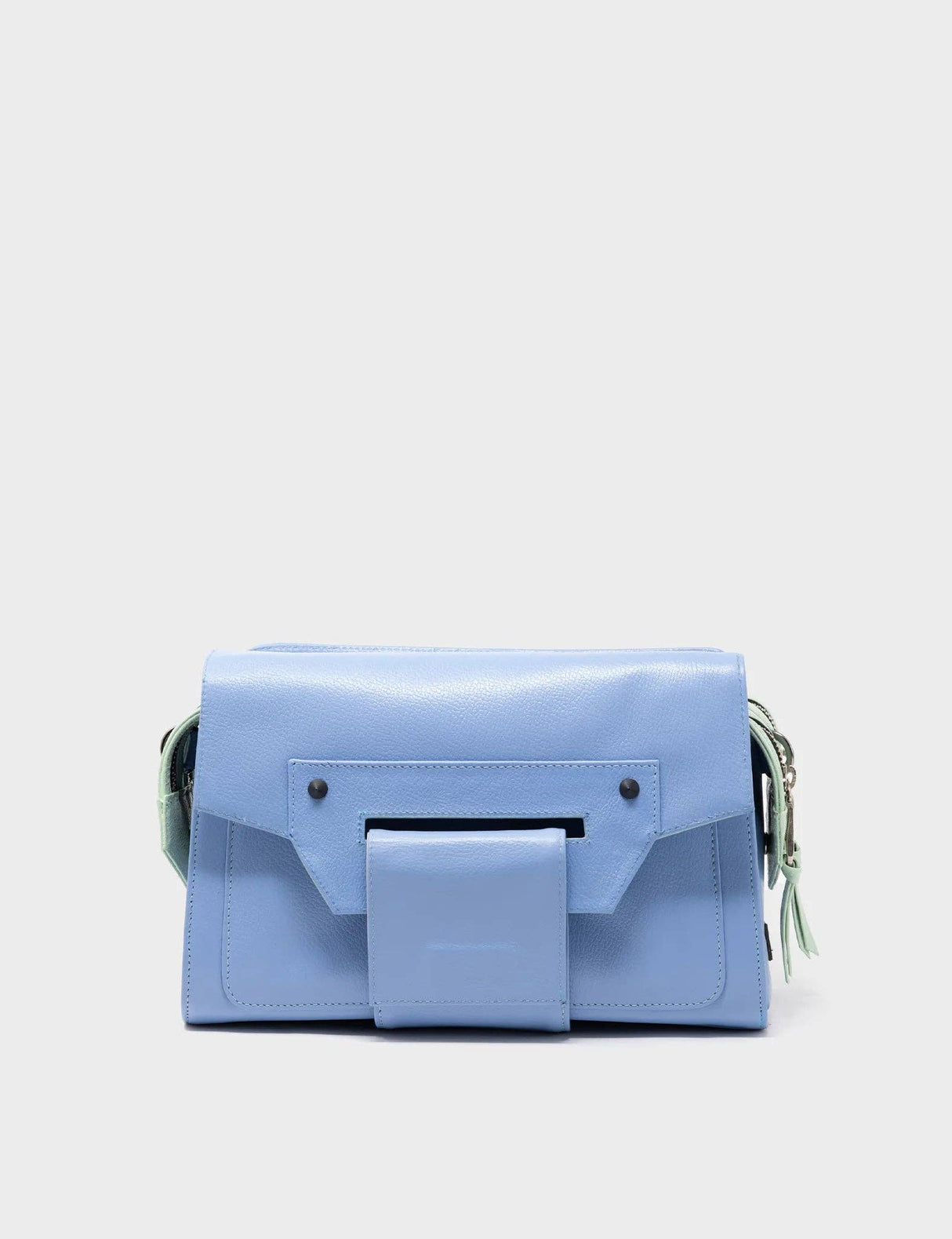 Cael Reversible Vista Blue Shoulder Bag - Camo Dreams Design