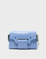 Cael Reversible Vista Blue Shoulder Bag - Camo Dreams Design