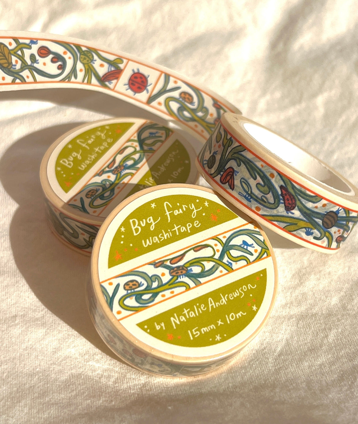 Bug Fairy Collector Washi Tape
