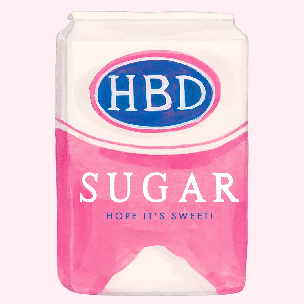 HBD Sugar Greeting Card