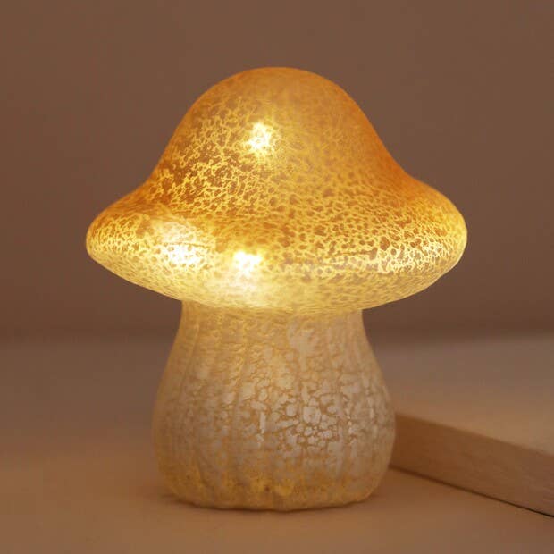 Glass Mushroom Light, Medium