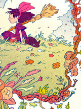 Kiki's Delivery Service Small Riso Print