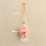 Lafufu Flocked Keychain Bag Charm