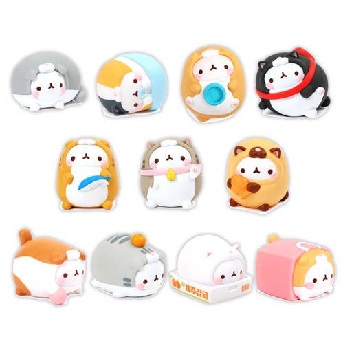 Molang Lazy Cat Costume Blind Box