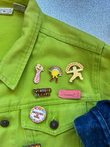 Overwhelmed Enamel Pin