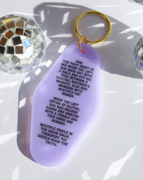 The Note Motel Keychain