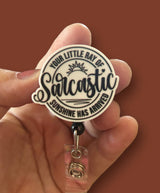 Sarcastic Sunshine Badge Reel 