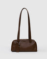 Small Recycled Leather Bowler Bag