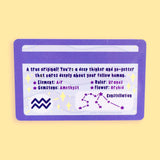 Aquarius Zodiac Fake ID Drivers License