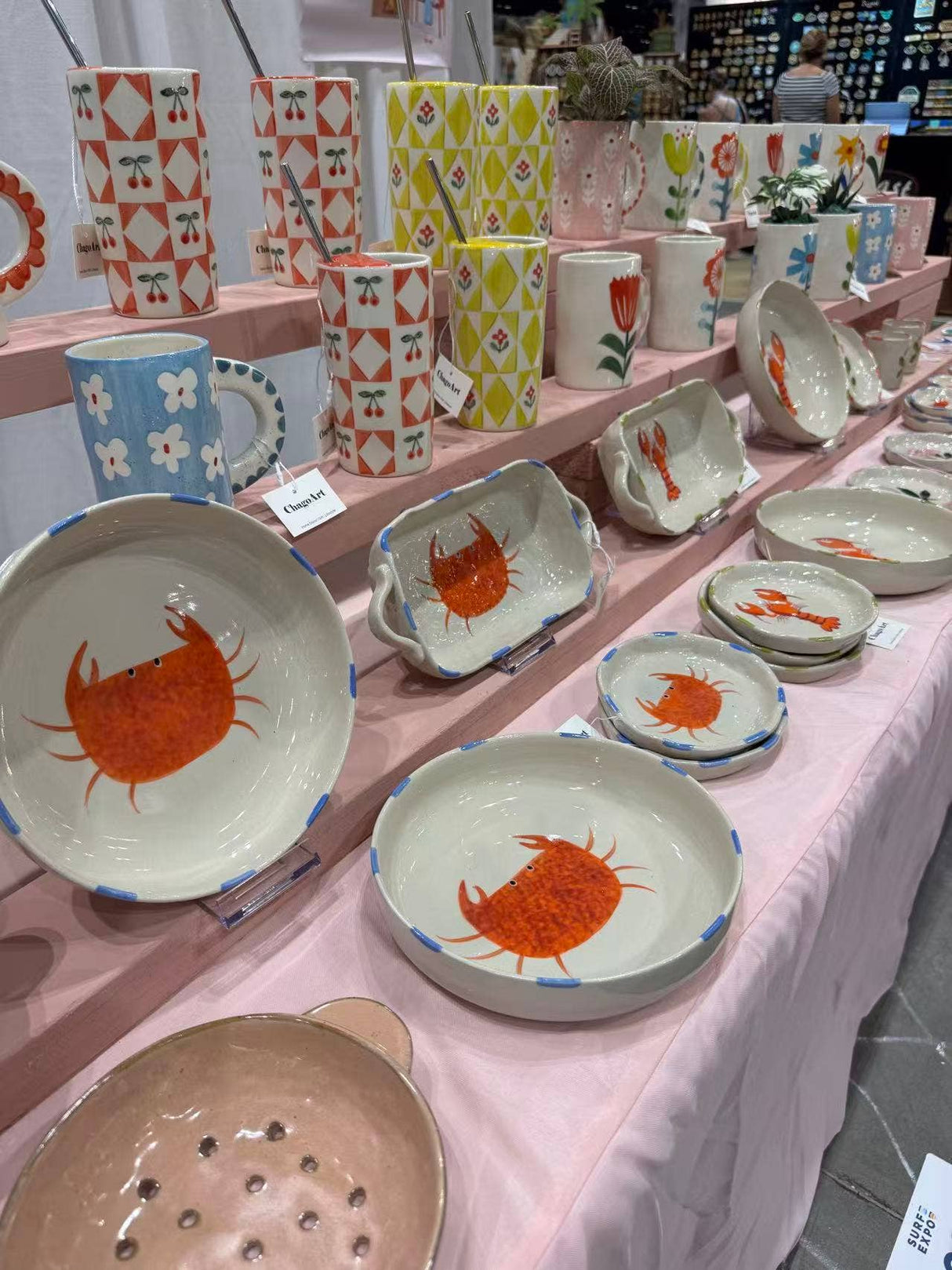 Crab Trinket Tray-Ceramic Trinket Ring Dish-Jewelry Tray