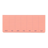 Sticky Memo Pad/ Weekly
