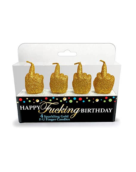 Happy Fucking Birthday Candle Set