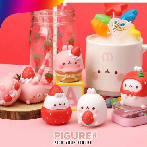Molang Loves Strawberries Blind Box