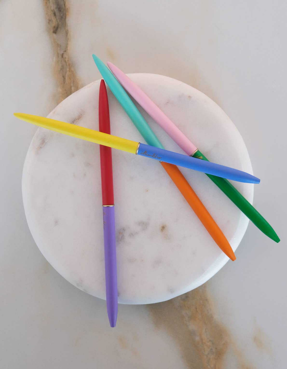 Classic Rainbow Duo-Tone Slim Pens Set of Four