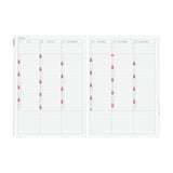 Hobonichi Techo 2026 HON : Paper Series: Black Gingham