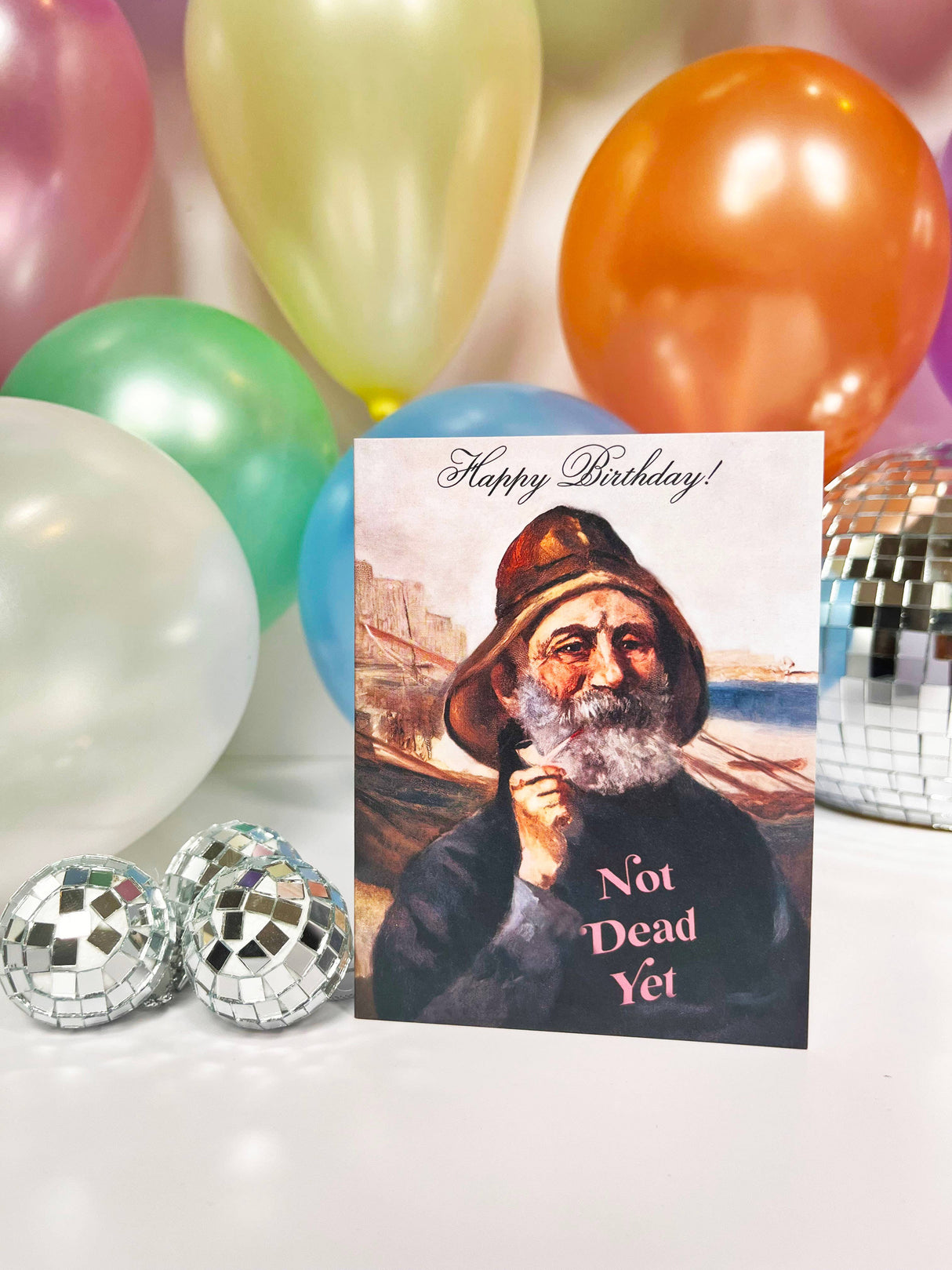Not Dead Yet Sailor Birthday Card