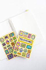 Sticker Museum Album Reusable Sticker Book