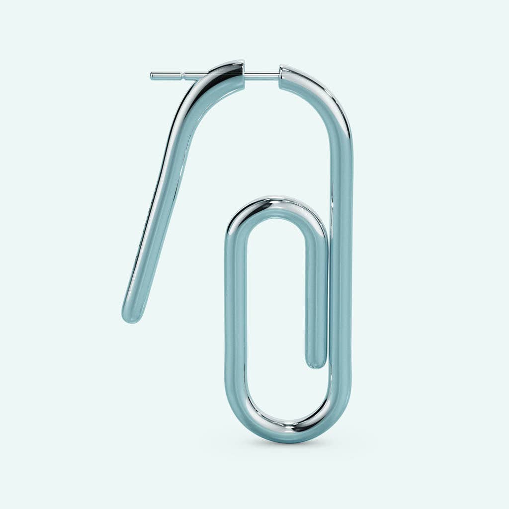 Paper Clip Earring