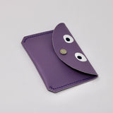 Leather Mini Money Googly Eye Purse