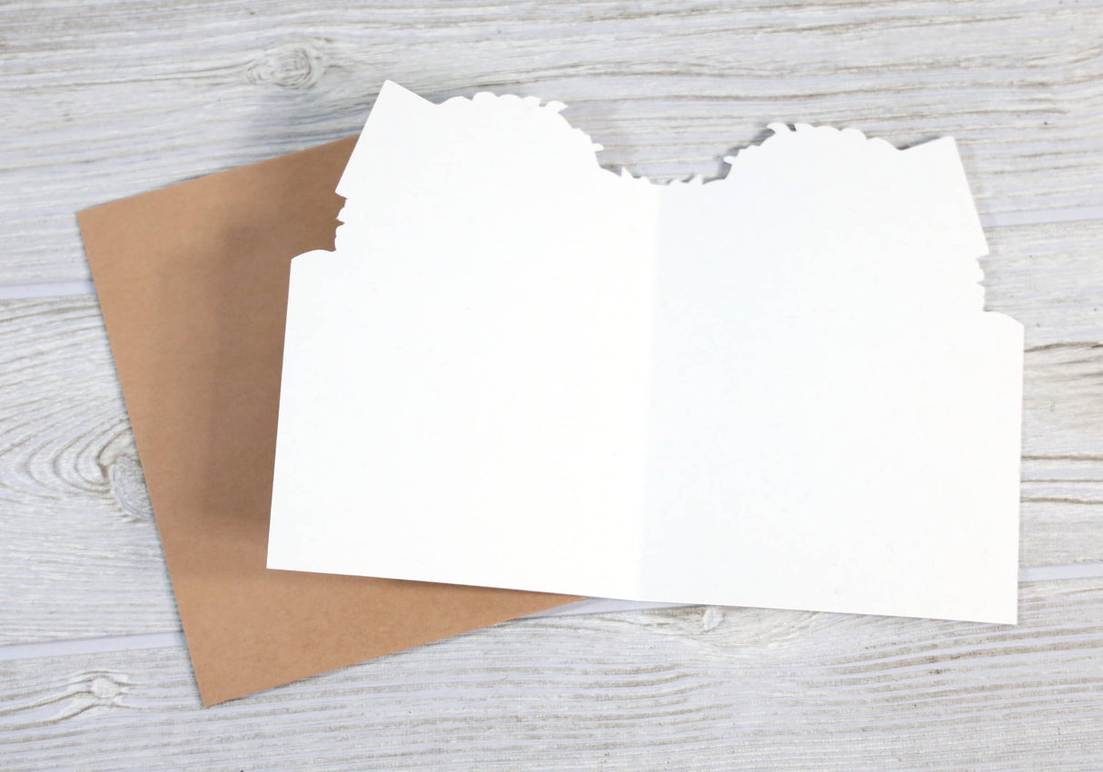 Shit Just Got Real Baby Shower Greeting Card