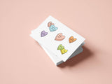 Ew Candy Hearts Card