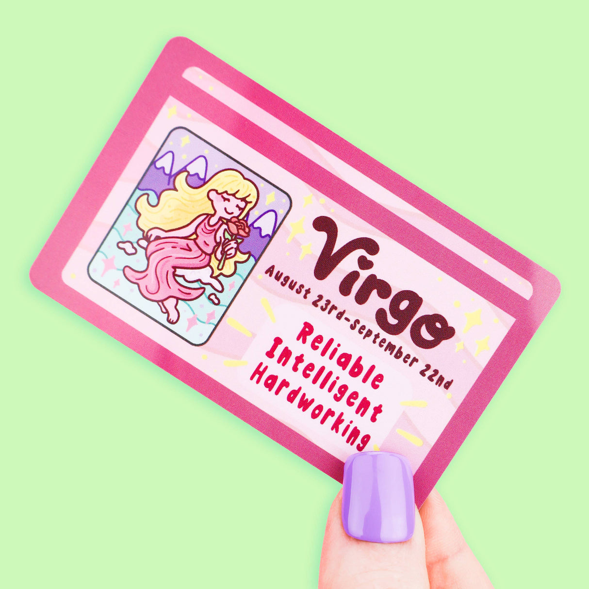 Virgo Zodiac Fake ID Drivers License