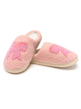 Pink Bows Indoor / Outdoor Slippers