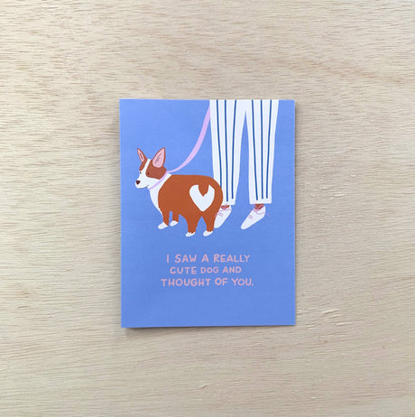 Cute Dog Greeting Card