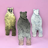 Leather Bear Magnet