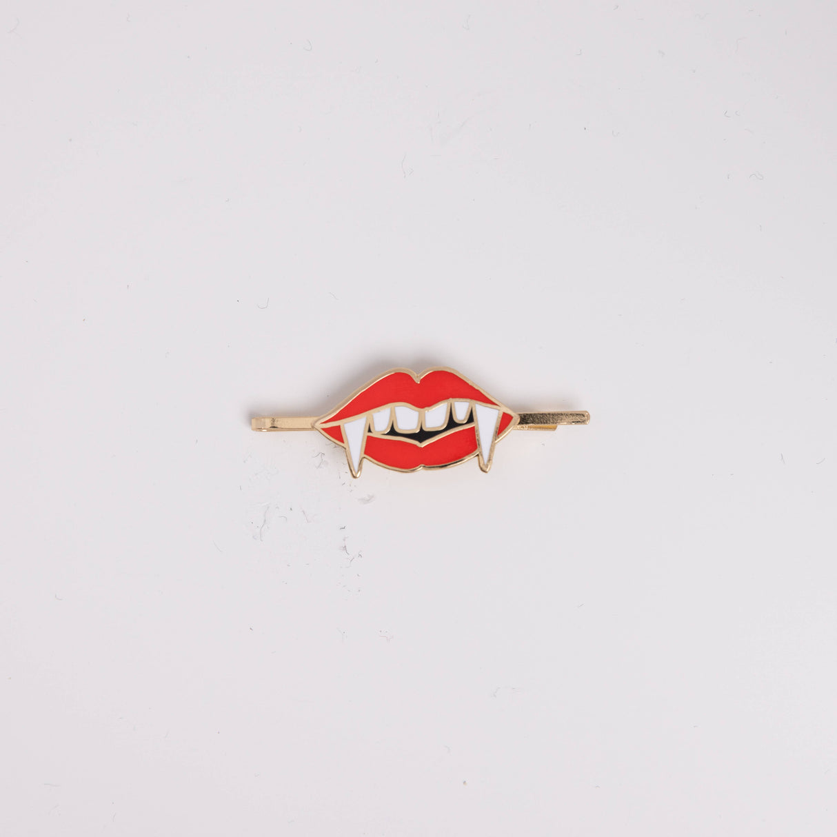 Vampire Lips Hairpin 18k Gold