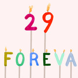 29 Foreva Candles Greeting Card