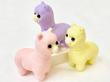 Iwako Sheep & Llama Erasers