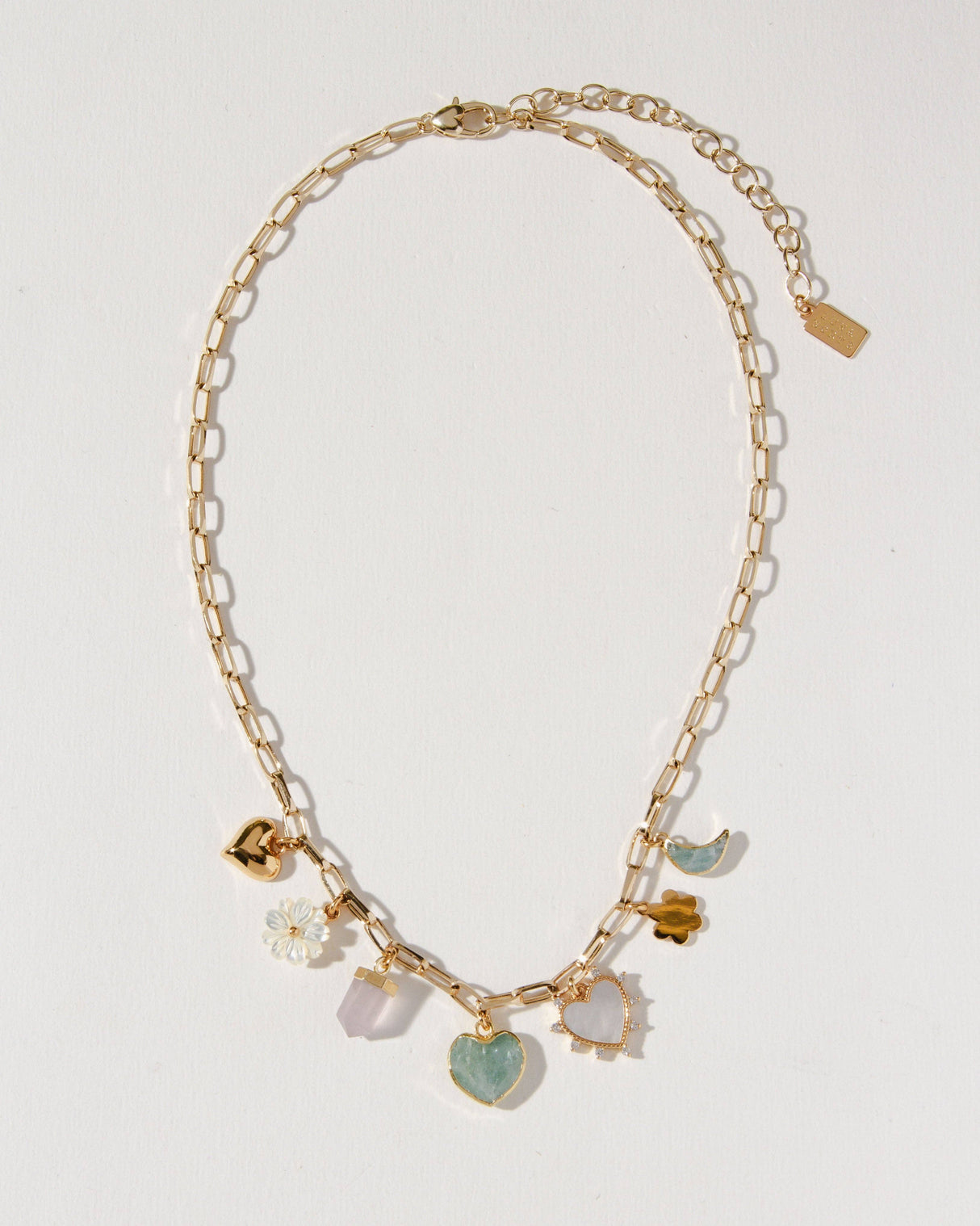 Garden of Gems Charm Necklace
