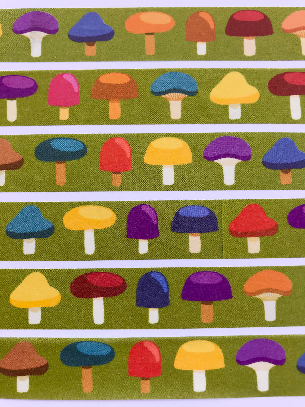 Mushroom Washi Tape