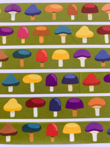 Mushroom Washi Tape