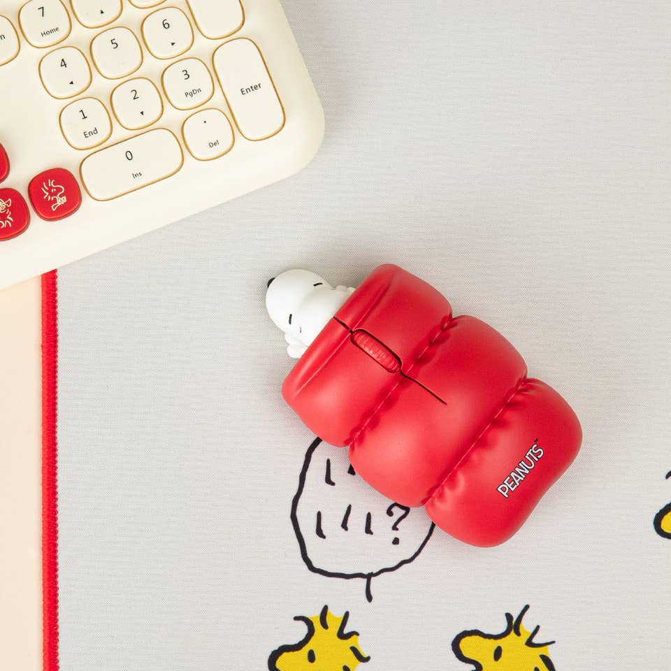 Peanuts Snoopy Multi-Pairing Wireless Mouse
