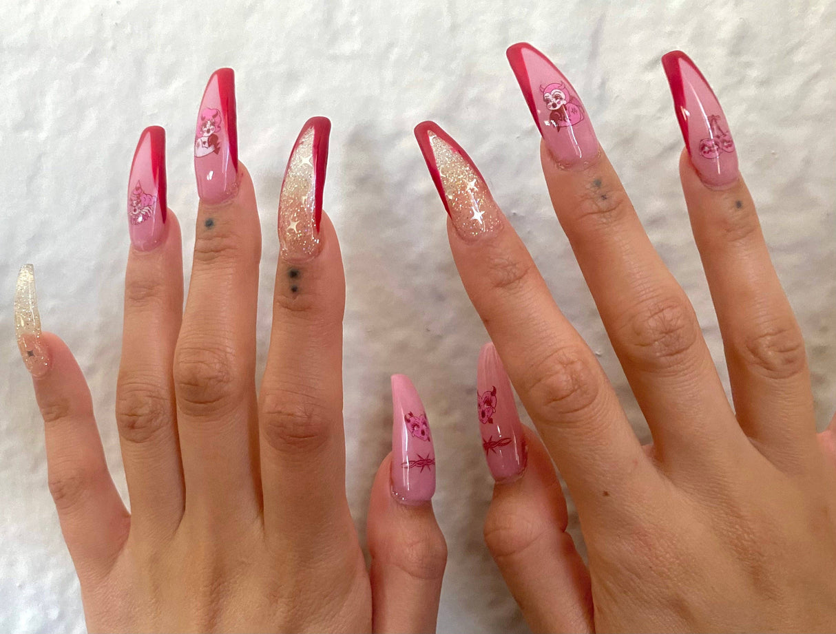 Lovecore Nail Decal Stickers