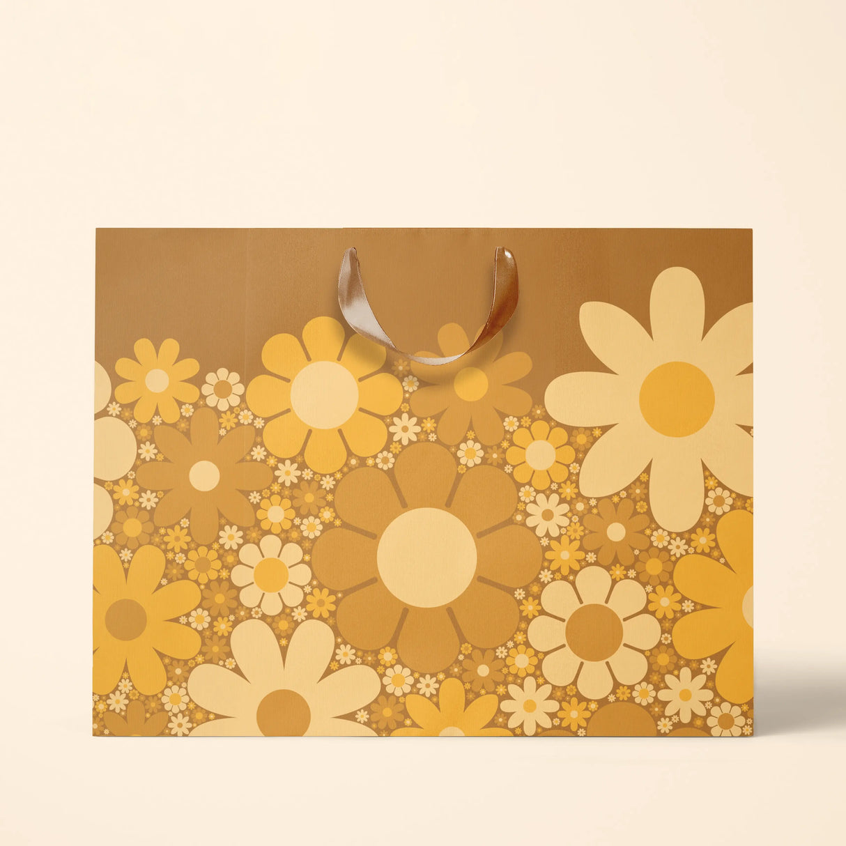 Retro Flower Gift Bag