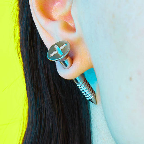 Screw Earring - Short