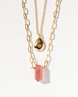 Golden Drip Necklace Set