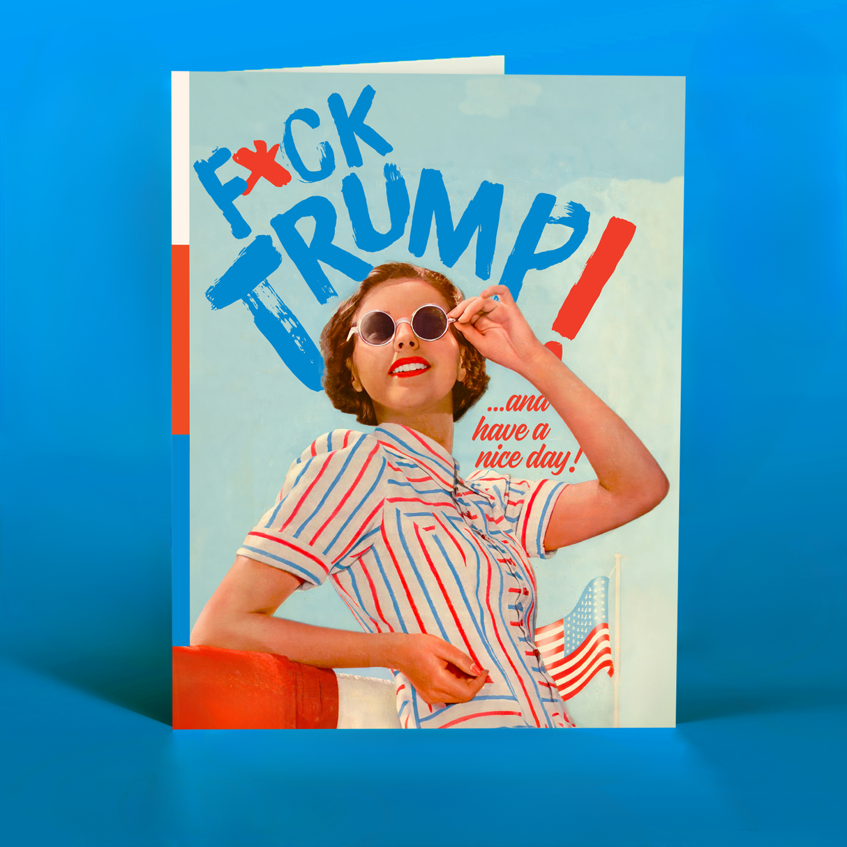 FCK TRUMP! Political Greeting Card