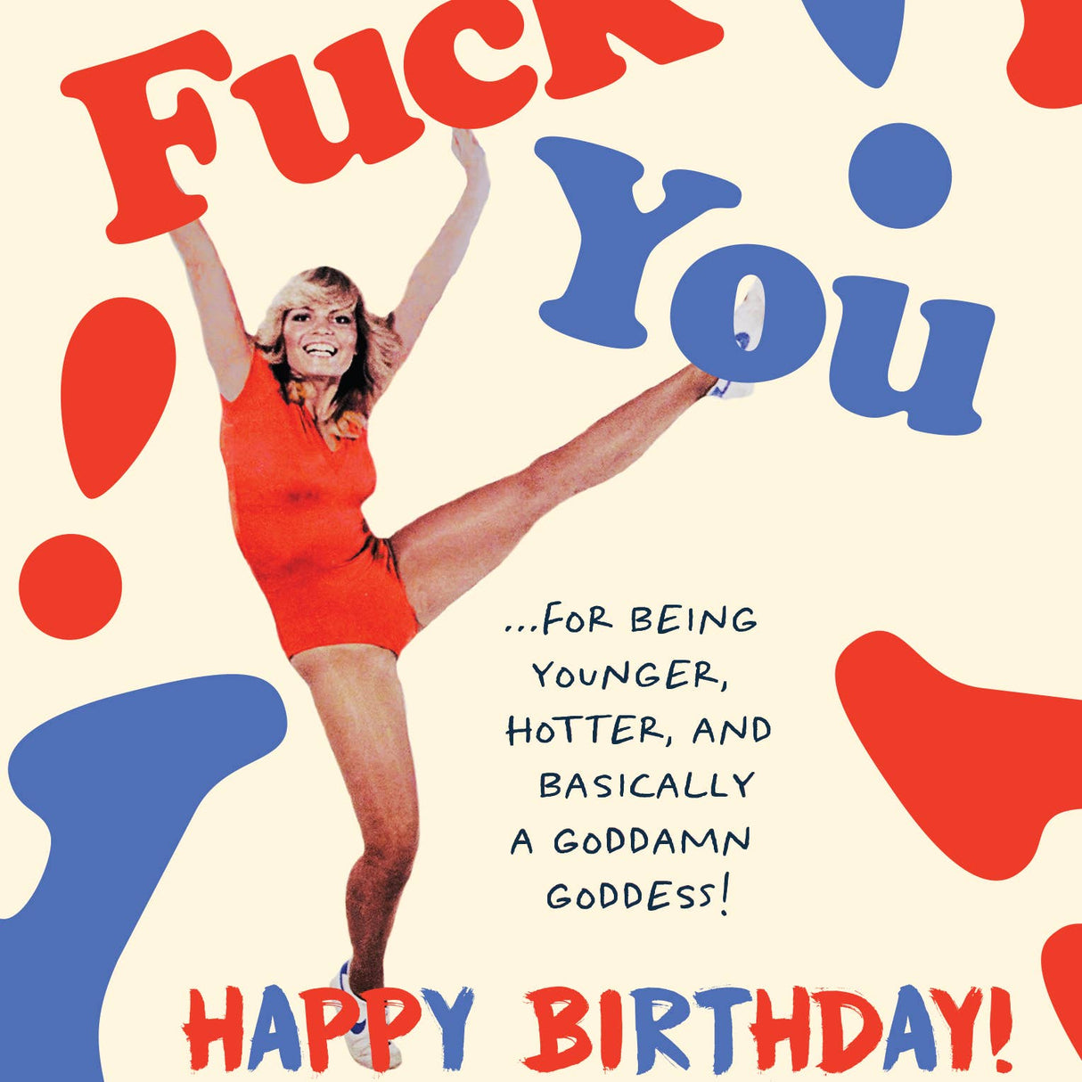 Goddamn Goddess Birthday Card