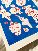 Venus Riso Art Print