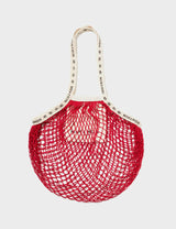 Red Mesh Bag - Min & Mon Design